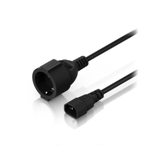 Cablu adaptor de alimentare IEC C14 Type F UniFi Ubiquiti, 30,5 cm, UACC-Cable-C14-SK-F